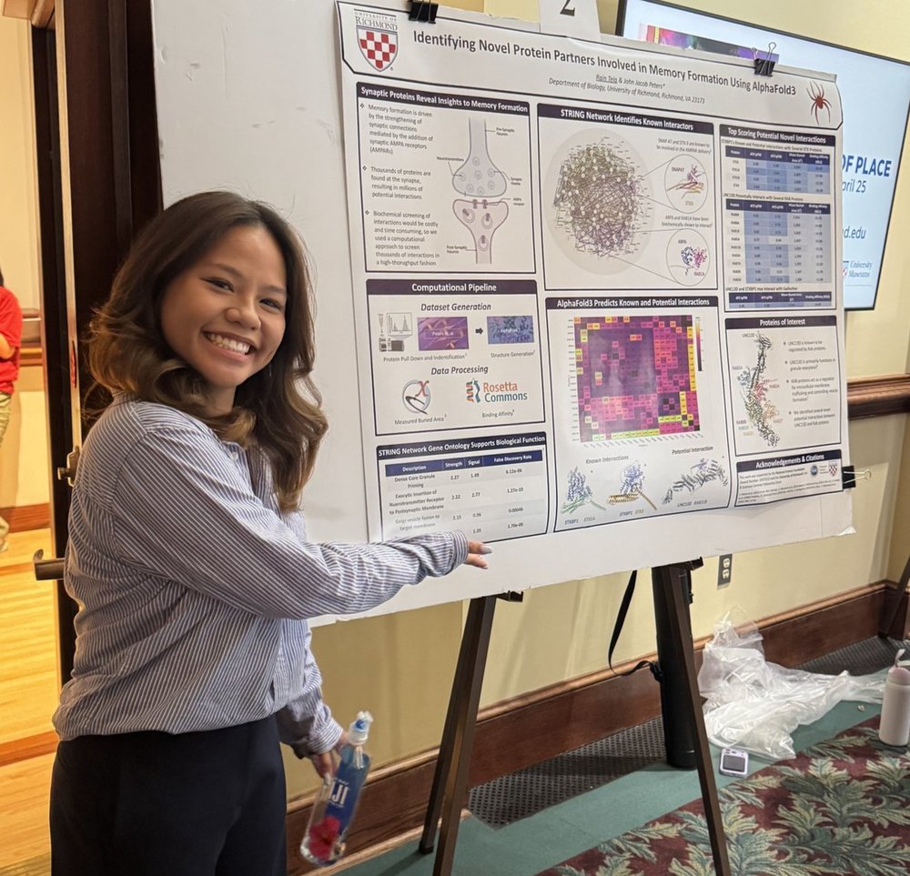 Six undergraduates present at 2026 University of Richmond Arts Sciences Research Symposium